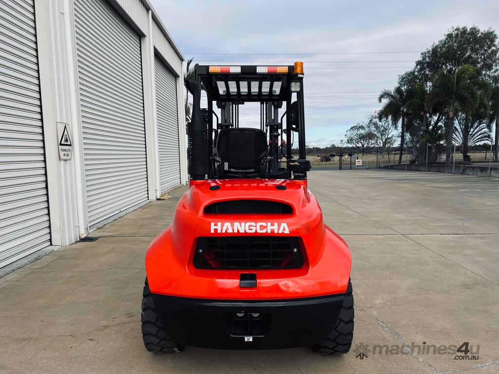 Hangcha 2.5t RT Forklift CPCD25 - 3 Speed Diesel 4.3m Reach Sideshift Fork Positioner
